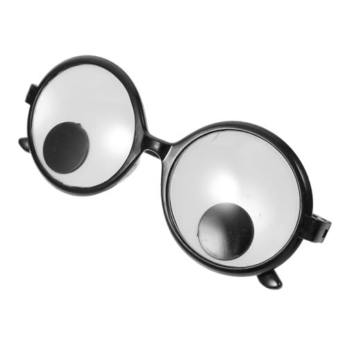 GLEAVI Neuartige Partybrille mit Beweglichen Augäpfeln Lustige Kostüm Requisite für Karneval Fasching und Maskerade Foto Requisite für Unvergessliche Partymomente GLEAVI Neuartige Partybrille mit Beweglichen Augäpfeln Lustige Kostüm Requisite für Karneval Fasching und Maskerade Foto Requisite für Unvergessliche Partymomente von GLEAVI
