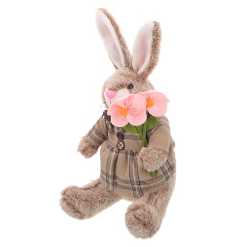 GLEAVI Osterhase hasenfiguren Cuddly Bunny Easter Decorations zu Ostern plüschhasen Osterfest frühlingsdeko Puppe ausgestopfte kaninchentiere Hase osterparty gefallen Stoff GLEAVI Osterhase hasenfiguren Cuddly Bunny Easter Decorations zu Ostern plüschhasen Osterfest frühlingsdeko Puppe ausgestopfte kaninchentiere Hase osterparty gefallen Stoff von GLEAVI