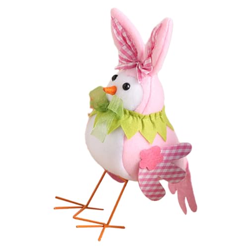 GLEAVI Osterpuppe Dekoration Stoff Ausgestopft Plüsch Küken Spielzeugtiere Drinnen Mini Vögel Für Klein Vogeldekore Realistisches Tierspielzeug Rosa Plastik GLEAVI Osterpuppe Dekoration Stoff Ausgestopft Plüsch Küken Spielzeugtiere Drinnen Mini Vögel Für Klein Vogeldekore Realistisches Tierspielzeug Rosa Plastik von GLEAVI