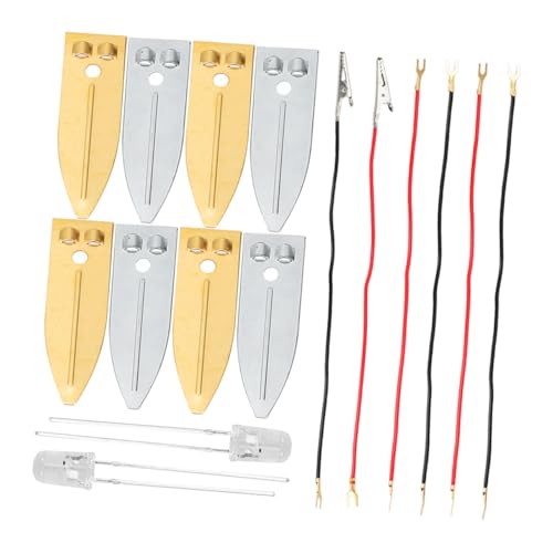 GLEAVI Pädagogisches Kit für Elektrische Experimente mit Einfachen Plug in Elektroden für Schulprojekte und Zuhause GLEAVI Pädagogisches Kit für Elektrische Experimente mit Einfachen Plug in Elektroden für Schulprojekte und Zuhause von GLEAVI