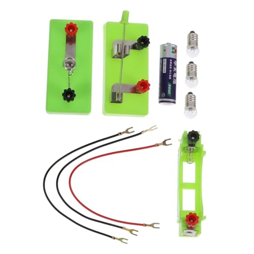 GLEAVI Physik Lampenhalter für Einfache Elektrische Experimente Grundschule Stromkreis Lernset Lichtbasis Sicherer für Schulunterricht und DIY Physik Projekte von GLEAVI