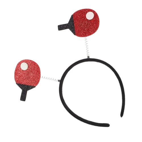 GLEAVI Sportliches Stirnband mit Schimmerndem Tischtennis Ball Design für Frühlingsfeiern und Sportevents Komfortabel und von GLEAVI