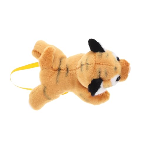 GLEAVI Stehende Schulter -Tigerpuppe Kuscheltier kleines Tiger-Stofftier Tiger-Plüschspielzeug Tiger Figur Cartoon-Tiger-Stofftier Schulterplüschtiger Mini-Tigerpuppe Magnet Orange GLEAVI Stehende Schulter -Tigerpuppe Kuscheltier kleines Tiger-Stofftier Tiger-Plüschspielzeug Tiger Figur Cartoon-Tiger-Stofftier Schulterplüschtiger Mini-Tigerpuppe Magnet Orange von GLEAVI