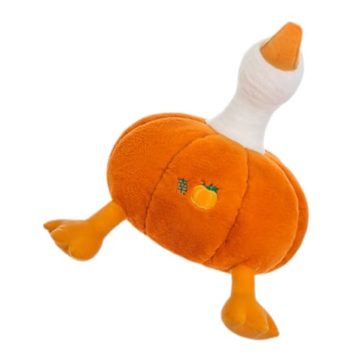 GLEAVI Süßes Kuscheltier Kuscheltiere Für Kuscheltier Bequemes Kuscheltier Süße Puppe Kuscheltier Kuschelpuppe Kürbis Sofakissen Kürbispuppe Orangefarbenes Plüsch von GLEAVI