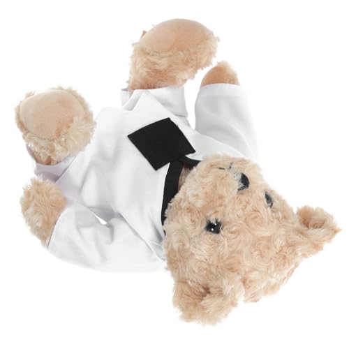 GLEAVI Taekwondo-Bärpuppe riesiger ausgestopfter Bär Abschlussbär Karate- Thanksgiving-Plüsch Taekwondo für Taekwondo- PP Baumwolle Black GLEAVI Taekwondo-Bärpuppe riesiger ausgestopfter Bär Abschlussbär Karate- Thanksgiving-Plüsch Taekwondo für Taekwondo- PP Baumwolle Black von GLEAVI