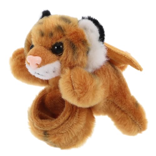 GLEAVI Tierarmbänder für Kuscheltier Schnapparmband Stofftiere Schlagarmbänder für Animal-Slap-Armbänder Slap Armbänder Slap-Bands mit Tiermotiven PP Baumwolle Gelb GLEAVI Tierarmbänder für Kuscheltier Schnapparmband Stofftiere Schlagarmbänder für Animal-Slap-Armbänder Slap Armbänder Slap-Bands mit Tiermotiven PP Baumwolle Gelb von GLEAVI