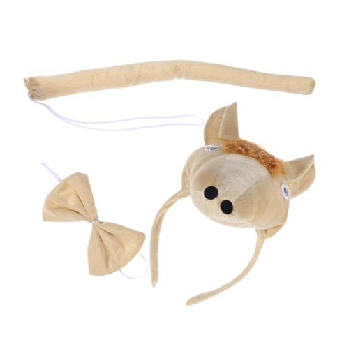 GLEAVI Tierkostüm Set Mit Tierohren Fliege Und Für Halloween Ostern Und Kindergeburtstagsfeiern Für Erwachsene von GLEAVI