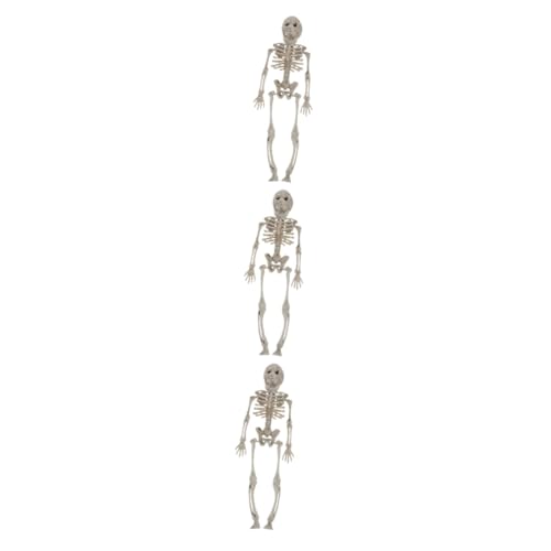 GLEAVI Tischdecke 3 Stk Simuliertes Skelett Skelett hängende Spukhausdekoration Rasenornament Modelle Halloween-Dekor Halloween dekoratives Modell heim Abschlussball schmücken von GLEAVI