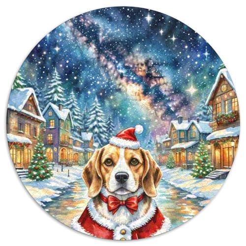 Beagle Hunde 1000-Piece Jigsaw Puzzles Hund Round Puzzles for Adults and Children Kreativ No Colour Or Print Errors for Teenagers and Adults Beagle Hunde 1000-Piece Jigsaw Puzzles Hund Round Puzzles for Adults and Children Kreativ No Colour Or Print Errors for Teenagers and Adults von GLFSDKFUR