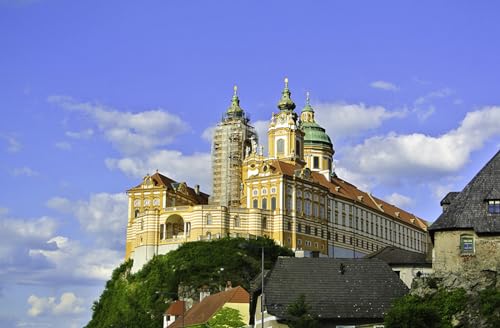 GLHUIOZ 1000 Teile, Premium Quality, für Erwachsene und Kinder ab 6 Jahren 1000pcs, Österreich Tempel 75x50cm von GLHUIOZ