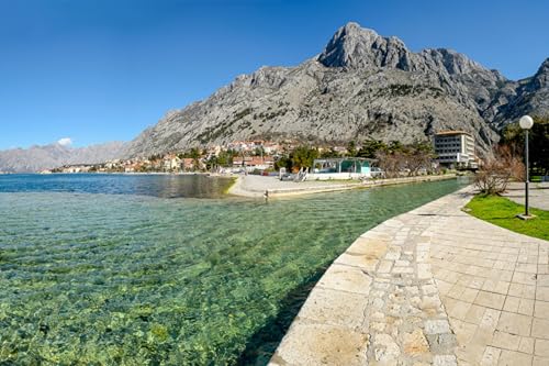 GLHUIOZ 1000 Teile, Premium Quality, für Erwachsene und Kinder ab 6 Jahren Puzzle Montenegro 75x50cm von GLHUIOZ