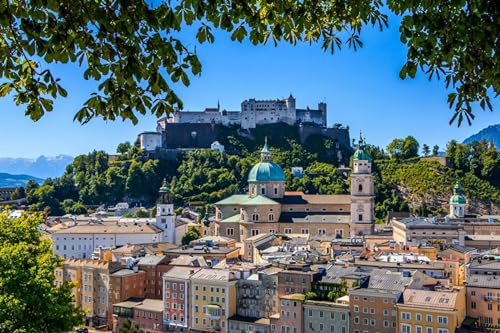 GLHUIOZ 1500 Puzzle | Puzzle Erwachsene Anspruchsvoll Österreich Tempel 87x57cm von GLHUIOZ