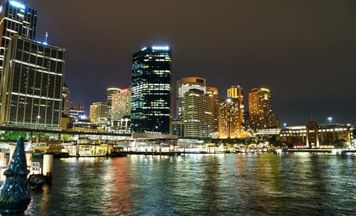 GLHUIOZ 1500 Teile, Premium Quality, für Erwachsene und Kinder ab 6 Jahren 1500pcs, Australien Sydney 87x57cm von GLHUIOZ