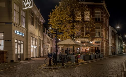 GLHUIOZ 1500 Teile, Premium Quality, für Erwachsene und Kinder ab 6 Jahren 1500pcs, Netherlands Den 87x57cm von GLHUIOZ