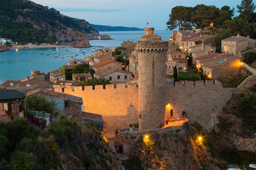 GLHUIOZ 1500 Teile, Premium Quality, für Erwachsene und Kinder ab 6 Jahren Puzzle Spanien 87x57cm von GLHUIOZ