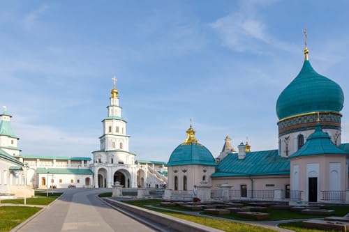 GLHUIOZ 1500-teilige Puzzles für Erwachsene,große herausfordernde Mini-Puzzle,schwierige Puzzles 1500 Teile,Geschenk für Geburtstag Heimdekoration Russland Tempel 87x57cm von GLHUIOZ