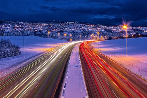 GLHUIOZ 500 Teile, Premium Quality, für Erwachsene und Kinder ab 6 Jahren Puzzle Norwegen 52x38cm GLHUIOZ 500 Teile, Premium Quality, für Erwachsene und Kinder ab 6 Jahren Puzzle Norwegen 52x38cm von GLHUIOZ