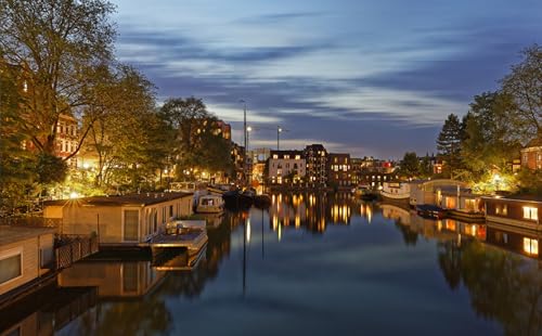 GLHUIOZ 500 Teile Puzzle für Erwachsene und Kinder ab 6 Jahren Amsterdam Niederlande Flüsse 52x38cm GLHUIOZ 500 Teile Puzzle für Erwachsene und Kinder ab 6 Jahren Amsterdam Niederlande Flüsse 52x38cm von GLHUIOZ