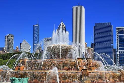 GLHUIOZ 500 Teile Puzzle für Erwachsene und Kinder ab 6 Jahren USA Brunnen Parks Illinois 52x38cm GLHUIOZ 500 Teile Puzzle für Erwachsene und Kinder ab 6 Jahren USA Brunnen Parks Illinois 52x38cm von GLHUIOZ
