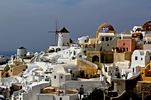 GLHUIOZ Puzzle 1000 Teile, Geschicklichkeitsspiel für die ganze Familie, farbenfrohes Legespiel, Erwachsenenpuzzle ab 9 Jahren Griechenland 75x50cm GLHUIOZ Puzzle 1000 Teile, Geschicklichkeitsspiel für die ganze Familie, farbenfrohes Legespiel, Erwachsenenpuzzle ab 9 Jahren Griechenland 75x50cm von GLHUIOZ