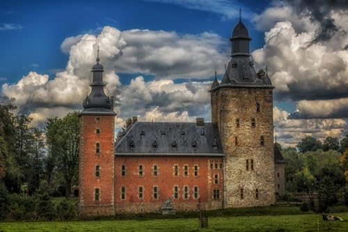 GLHUIOZ Puzzle 1000 Teile,Erwachsene Puzzle Kindlich,EIN Muss für Heimspiele, Belgien 75x50cm von GLHUIOZ