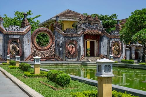 GLHUIOZ Puzzle 1000 Teile,Erwachsene Puzzle Kindlich,EIN Muss für Heimspiele, Vietnam Temples Historisches Ba Mu Tempel 75x50cm von GLHUIOZ