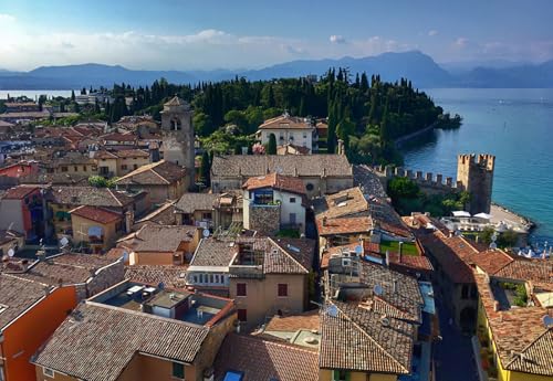 GLHUIOZ Puzzle 1000 Teile,als herausforderndes Puzzle für Erwachsene und Kinder ab 6 Jahren Italienische Küste 75x50cm von GLHUIOZ