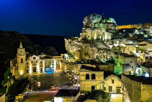 GLHUIOZ Puzzle 1000 Teile Classic Puzzle DIY Kit Holzspielzeug Unique Gift Home Decor Italien Matera Stadt 75x50cm GLHUIOZ Puzzle 1000 Teile Classic Puzzle DIY Kit Holzspielzeug Unique Gift Home Decor Italien Matera Stadt 75x50cm von GLHUIOZ