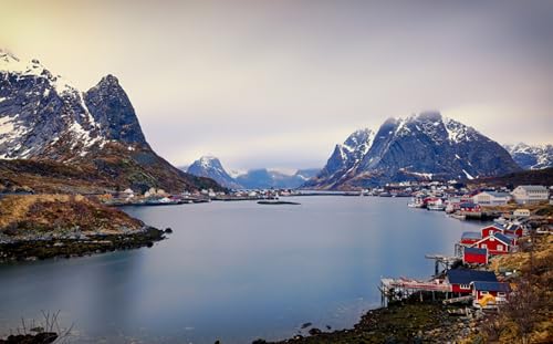 GLHUIOZ Puzzle 1000 Teile - Puzzel für Erwachsene - 100% Recycelten hölzern Jigsaw Puzzle Erwachsene und Kinder - Familienspaß Norwegen Lofoten Flüsse 75x50cm GLHUIOZ Puzzle 1000 Teile - Puzzel für Erwachsene - 100% Recycelten hölzern Jigsaw Puzzle Erwachsene und Kinder - Familienspaß Norwegen Lofoten Flüsse 75x50cm von GLHUIOZ