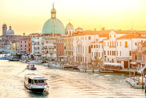 GLHUIOZ Puzzle 1000 Teile - Puzzle für Erwachsene und Kinder ab 6 Jahren, Puzzle mit Landschafts-Motiv, Italien Marinas Motorboot Venedig 75x50cm GLHUIOZ Puzzle 1000 Teile - Puzzle für Erwachsene und Kinder ab 6 Jahren, Puzzle mit Landschafts-Motiv, Italien Marinas Motorboot Venedig 75x50cm von GLHUIOZ