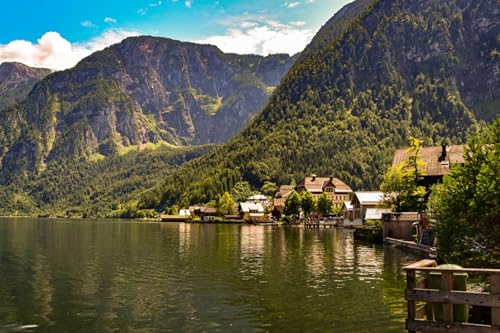 GLHUIOZ Puzzle 1000 Teile ab 9 Jahren, Erwachsenenpuzzle mit Panoramabild, Geschicklichkeitsspiel für die ganze Familie, ideal als Wandbild, Österreich Landschaft Goisern 75x50cm GLHUIOZ Puzzle 1000 Teile ab 9 Jahren, Erwachsenenpuzzle mit Panoramabild, Geschicklichkeitsspiel für die ganze Familie, ideal als Wandbild, Österreich Landschaft Goisern 75x50cm von GLHUIOZ