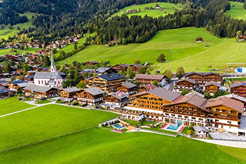 GLHUIOZ Puzzle 1000 Teile ab 9 Jahren, Erwachsenenpuzzle mit Panoramabild, Geschicklichkeitsspiel für die ganze Familie, ideal als Wandbild Austria Alpbach 75x50cm GLHUIOZ Puzzle 1000 Teile ab 9 Jahren, Erwachsenenpuzzle mit Panoramabild, Geschicklichkeitsspiel für die ganze Familie, ideal als Wandbild Austria Alpbach 75x50cm von GLHUIOZ