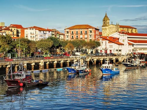 GLHUIOZ Puzzle 1000 Teile ab 9 Jahren, Erwachsenenpuzzle mit Panoramabild, Geschicklichkeitsspiel für die ganze Familie, ideal als Wandbild Spanien Marinas Motorboot Küste 75x50cm GLHUIOZ Puzzle 1000 Teile ab 9 Jahren, Erwachsenenpuzzle mit Panoramabild, Geschicklichkeitsspiel für die ganze Familie, ideal als Wandbild Spanien Marinas Motorboot Küste 75x50cm von GLHUIOZ