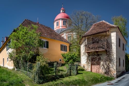 GLHUIOZ Puzzle 1000 Teile für Erwachsene Familienpuzzles für Erwachsene Teens Kinder 1000 Teile Unmögliche Puzzles Spiele Geschenk Spielzeug Dekoration Österreichische Kirche 75x50cm von GLHUIOZ