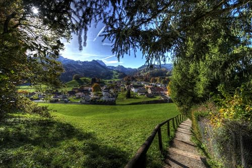 GLHUIOZ Puzzle 1000 Teile für Erwachsene Familienpuzzles für Erwachsene Teens Kinder 1000 Teile Unmögliche Puzzles Spiele Geschenk Spielzeug Dekoration Schweiz 75x50cm GLHUIOZ Puzzle 1000 Teile für Erwachsene Familienpuzzles für Erwachsene Teens Kinder 1000 Teile Unmögliche Puzzles Spiele Geschenk Spielzeug Dekoration Schweiz 75x50cm von GLHUIOZ
