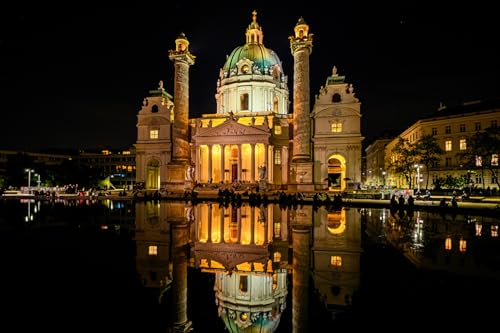 GLHUIOZ Puzzle 1500 Teile für Erwachsene Familienpuzzles für Erwachsene Teens Kinder 1500 Teile Unmögliche Puzzles Spiele Geschenk Spielzeug Dekoration Österreich Wien Tempel Karlskirche 87x57cm GLHUIOZ Puzzle 1500 Teile für Erwachsene Familienpuzzles für Erwachsene Teens Kinder 1500 Teile Unmögliche Puzzles Spiele Geschenk Spielzeug Dekoration Österreich Wien Tempel Karlskirche 87x57cm von GLHUIOZ