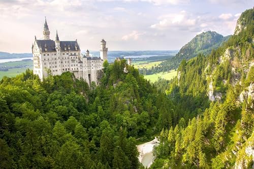 GLHUIOZ Puzzle 500 Teile, Geschicklichkeitsspiel für die ganze Familie, farbenfrohes Legespiel, Erwachsenenpuzzle ab 9 Jahren Deutschland 52x38cm GLHUIOZ Puzzle 500 Teile, Geschicklichkeitsspiel für die ganze Familie, farbenfrohes Legespiel, Erwachsenenpuzzle ab 9 Jahren Deutschland 52x38cm von GLHUIOZ