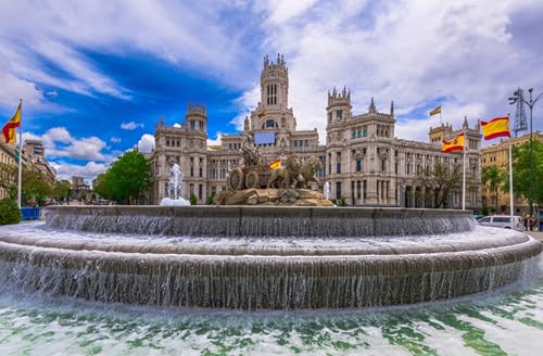 GLHUIOZ Puzzle 500 Teile, Premium Quality, für Erwachsene und Kinder ab 6 Jahren Puzzle. Spanien Madrid Brunnen Skulpturen Wasser 52x38cm GLHUIOZ Puzzle 500 Teile, Premium Quality, für Erwachsene und Kinder ab 6 Jahren Puzzle. Spanien Madrid Brunnen Skulpturen Wasser 52x38cm von GLHUIOZ