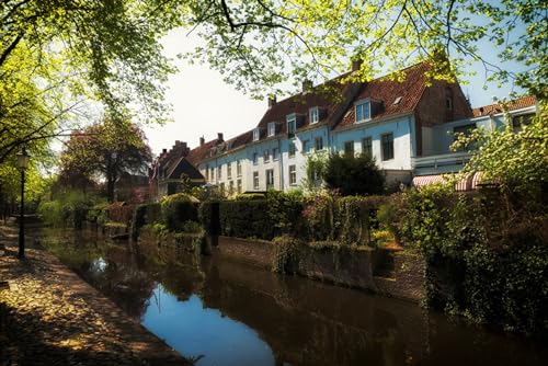 GLHUIOZ Puzzle 500 Teile,Puzzle für Erwachsene, Impossible Puzzle,Puzzle farbenfrohes Legespiel,Geschicklichkeitsspiel für die ganze Familie, Niederlande 52x38cm von GLHUIOZ