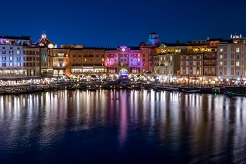 GLHUIOZ Puzzle 500 Teile,Puzzle für Erwachsene, Impossible Puzzle,Puzzle farbenfrohes Legespiel,uzzle farbenfrohes Legespiel,Erwachsenenpuzzle Japan Tokio Parks Jachthäfen Tokio 52x38cm von GLHUIOZ