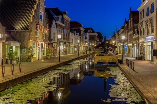 GLHUIOZ Puzzle 500 Teile,als herausforderndes Puzzle für Erwachsene und Kinder ab 6 Jahren Niederlande 52x38cm von GLHUIOZ