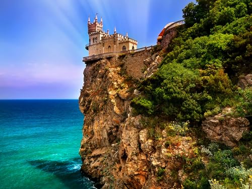 GLHUIOZ Puzzle 500 Teile Classic Puzzle DIY Kit Holzspielzeug Unique Gift Home Decor Russland Krim Seeschwalbe 52x38cm GLHUIOZ Puzzle 500 Teile Classic Puzzle DIY Kit Holzspielzeug Unique Gift Home Decor Russland Krim Seeschwalbe 52x38cm von GLHUIOZ