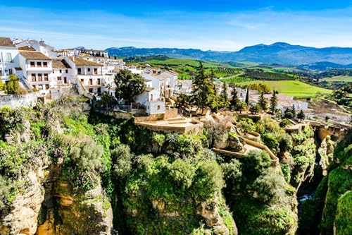 GLHUIOZ Puzzle 500 Teile Classic Puzzle DIY Kit Holzspielzeug Unique Gift Home Decor Spanien Andalusien 52x38cm von GLHUIOZ