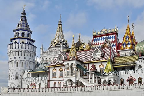 GLHUIOZ Puzzle 500 Teile Erwachsene Hölzern Puzzles für Erwachsene Lernspiel Herausforderungsspielzeug 500-teilige Hölzern Puzzles für Erwachsene Kinder Russland 52x38cm von GLHUIOZ