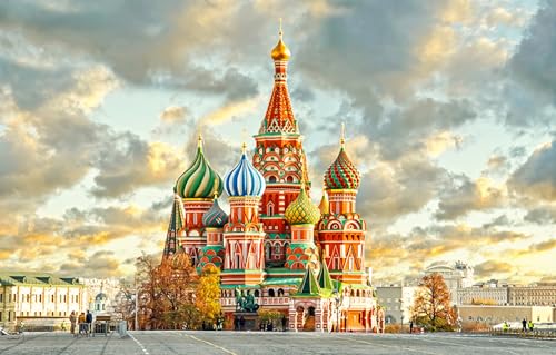 GLHUIOZ Puzzle 500 Teile - Puzzel für Erwachsene - 100% Recycelten hölzern Jigsaw Puzzle Erwachsene und Kinder - Familienspaß Russland Tempel 52x38cm GLHUIOZ Puzzle 500 Teile - Puzzel für Erwachsene - 100% Recycelten hölzern Jigsaw Puzzle Erwachsene und Kinder - Familienspaß Russland Tempel 52x38cm von GLHUIOZ