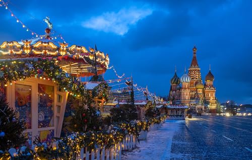 GLHUIOZ Puzzle 500 Teile - Puzzel für Erwachsene - 100% Recycelten hölzern Jigsaw Puzzle Erwachsene und Kinder - Familienspaß Russland Tempel 52x38cm GLHUIOZ Puzzle 500 Teile - Puzzel für Erwachsene - 100% Recycelten hölzern Jigsaw Puzzle Erwachsene und Kinder - Familienspaß Russland Tempel 52x38cm von GLHUIOZ