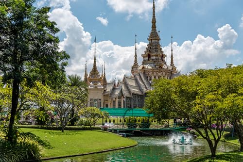 GLHUIOZ Puzzle 500 Teile - Puzzel für Erwachsene - 100% Recycelten hölzern Jigsaw Puzzle Erwachsene und Kinder - Familienspaß Thailand Tempel 52x38cm GLHUIOZ Puzzle 500 Teile - Puzzel für Erwachsene - 100% Recycelten hölzern Jigsaw Puzzle Erwachsene und Kinder - Familienspaß Thailand Tempel 52x38cm von GLHUIOZ