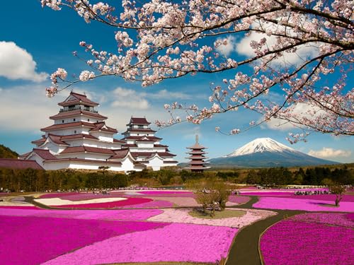 GLHUIOZ Puzzle 500 Teile ab 9 Jahren, Erwachsenenpuzzle mit Panoramabild, Geschicklichkeitsspiel für die ganze Familie, ideal als Wandbild, Japanische Parks 52x38cm GLHUIOZ Puzzle 500 Teile ab 9 Jahren, Erwachsenenpuzzle mit Panoramabild, Geschicklichkeitsspiel für die ganze Familie, ideal als Wandbild, Japanische Parks 52x38cm von GLHUIOZ