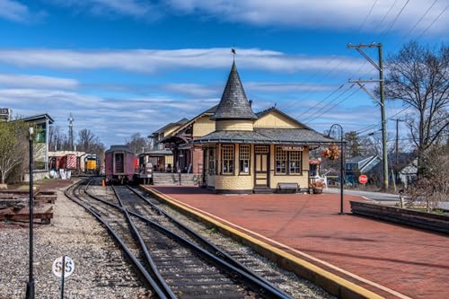 GLHUIOZ Puzzle Erwachsene - Favorite Things | Puzzle 1000 Teile Erwachsene | Puzzel | Puzzle für Erwachsene | Farbverlauf Puzzle | USA-Eisenbahnen Pennsylvania Rails 75x50cm GLHUIOZ Puzzle Erwachsene - Favorite Things | Puzzle 1000 Teile Erwachsene | Puzzel | Puzzle für Erwachsene | Farbverlauf Puzzle | USA-Eisenbahnen Pennsylvania Rails 75x50cm von GLHUIOZ