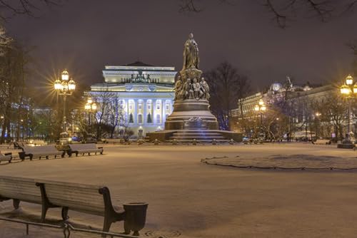 GLHUIOZ Puzzle Erwachsene - Favorite Things | Puzzle 1500 Teile Erwachsene | Puzzel | Puzzle für Erwachsene | Farbverlauf Puzzle | Russland Petersburg Denkmäler 87x57cm von GLHUIOZ